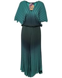 ARTISTA - Vibe Pleated Midi Dress - Lyst