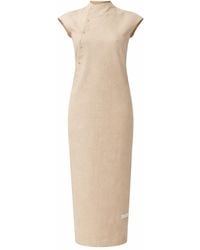 Yulia Efros - Neutrals Assimetrical Dress - Lyst