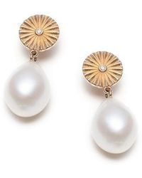 With Love Darling - Innovation Pearl Earrings - Lyst