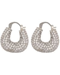Ebru Jewelry - Pave Diamond Sparkly Earrings - Lyst