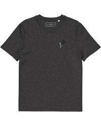 Anchor and Crew - Heather Artist Monkey Organic Cotton Embroidered T-Shirt - Lyst