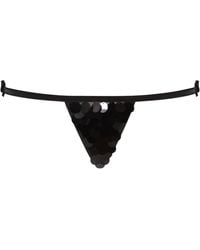 Belle -et-BonBon - Naomi Sequinned Thong - Lyst