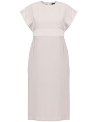 Helen Mcalinden - Neutrals Shiv Natural Pearl Dress - Lyst
