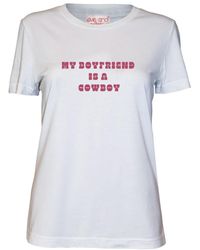 Love and Nostalgia - Margot My Boyfriend Is A Cowboy Tee - Lyst