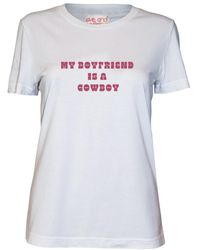 Love and Nostalgia - Margot My Boyfriend Is A Cowboy Tee - Lyst