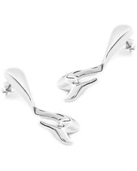Potoska - Avro Drop Stud Earrings - Lyst