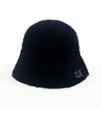 Chanel Joan Elkayam - C J E Fluffy Faux Fur Dome Cloche Bucket Hat - Lyst