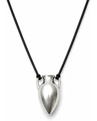 Pearl Code - Artisanal Wish Jug Mini Pendant With Adjustable Cord - Lyst