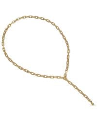 Loni Paul Jewelry - Matte Lariat Necklace - Lyst
