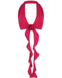No'design - Bustier With Rose Detail - Lyst