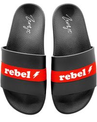 Zenzee - Rebel Rebel Slide Sandals - Lyst