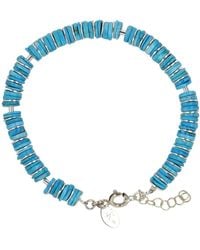 Lori Kaplan Design - Sleeping Beauty Slivers Signature Sterling Bracelet - Lyst