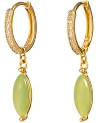 Uchi and Soto - Nekomeishi Cats Eye Earrings - Lyst