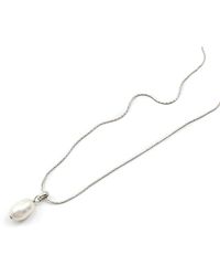 Biko Jewellery - Freshwater Pendant - Lyst