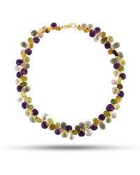 Lori Kaplan Design - Multi-Gem Signature Necklace - Lyst