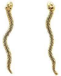Sophie Simone Designs - Earrings Mini Serpentine Rectos - Lyst