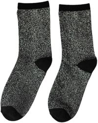 HIGH HEEL JUNGLE by KATHRYN EISMAN - Lurex Trouse Sock - Lyst