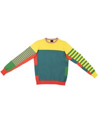 Lo Neel - Céline Color-Bloc Striped Sweater - Lyst