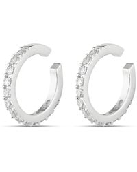 Spero London - Cubic Zirconia Sterling Ear Cuffs No Piercing - Lyst