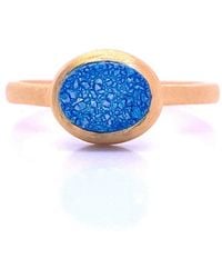 GEM BAZAAR - Balls Of Fire Stacking Ring - Lyst