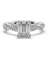 Artisan - Designer Emerald-Cut Lab Diamond Ring - Lyst