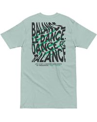 Anchor and Crew - Ice Balance Le Dance Disco! Heavy Cotton Embroidered T-Shirt - Lyst