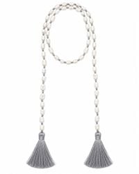 Lalinde - Solène Pearl Tassel Necklace - Lyst