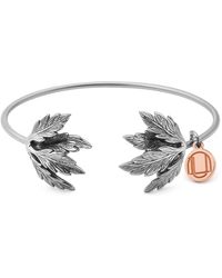 Unaloe - Jungle Open Leaf Bracelet - Lyst