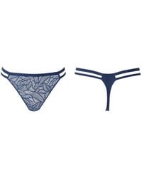 Bott Lingerie - Lace Thong La First - Lyst