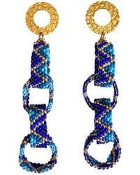 Iliana Arrazola - Bold Chunky Link Earrings - Lyst