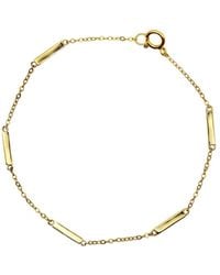 VicStoneNYC Fine Jewelry - Five Timeless Bar Bracelet - Lyst