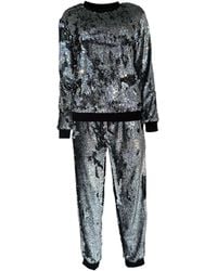 Any Old Iron - Holographic Glitter Forever Sequin Joggers - Lyst