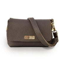 Apatchy London - Neutrals The Maisie Mini Mink Leather Bag - Lyst