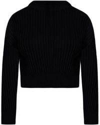 Known Supply - Cropped Ribbed Sweater - Lyst