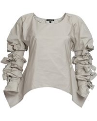 Bianca Popp - Ribbon Wrapped Blouse - Lyst