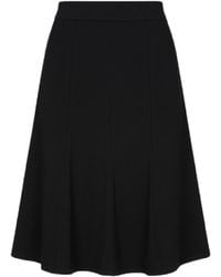 Conquista - Classic A-Line Midi Skirt - Lyst
