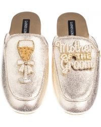 Laines London - Classic Mules With Mother Of The Groom Brooches - Lyst