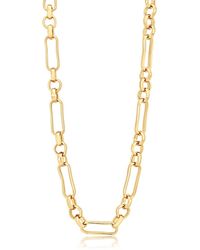SHYMI - Paper Clip And Circle Chain - Lyst