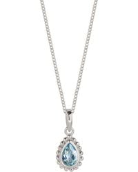 Charlotte's Web Jewellery - November Birthstone Sterling Necklace - Lyst
