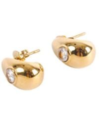 Lei & Mar Co. - The Solitaire Huggies - Lyst