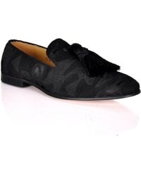 DAVID WEJ - Alberto Abstract Jacquard Loafers - Lyst