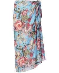Nur Karaata - Dianella Blu Pareo - Lyst