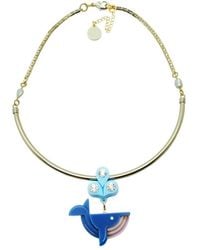 Gissa Bicalho - Handmade Necklace Whale Hortensia - Lyst