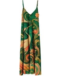 Aloha From Deer - Emerald Heron Maxi Dress - Lyst