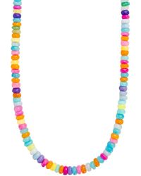 Becket + Quill - Candy Opal Beaded Necklace - Lyst