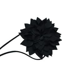 2KStyle - Astra Hand-Crafted Satin Flower Choker - Lyst