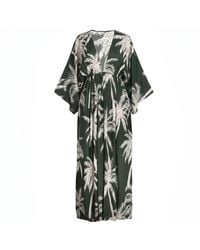 Coco Riko Ibiza - Frances Maxi Kaftan Khaki - Lyst
