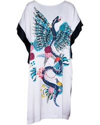 ARTISTA - Natalie Oriental Printed Dress - Lyst