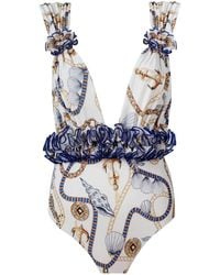 Nur Karaata - Palma Tropezienne Swimsuit - Lyst