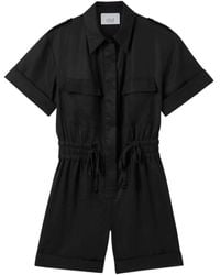 Dāl the Label - Technical Twill Playsuit - Lyst